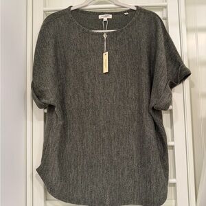 NWT Max Studio Olive Short Sleeve Top